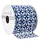2.5" x 3yd. Blue Geometric Chinoiserie Wired Edge Ribbon by Celebrate It™